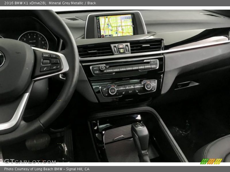 Mineral Grey Metallic / Black 2016 BMW X1 xDrive28i