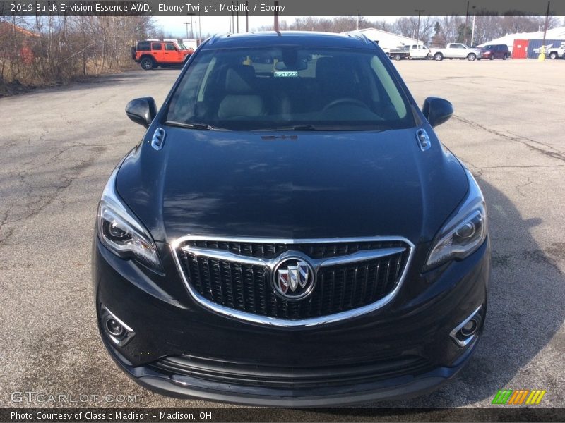 Ebony Twilight Metallic / Ebony 2019 Buick Envision Essence AWD