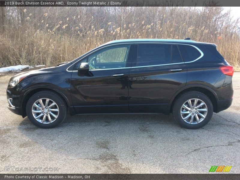 Ebony Twilight Metallic / Ebony 2019 Buick Envision Essence AWD
