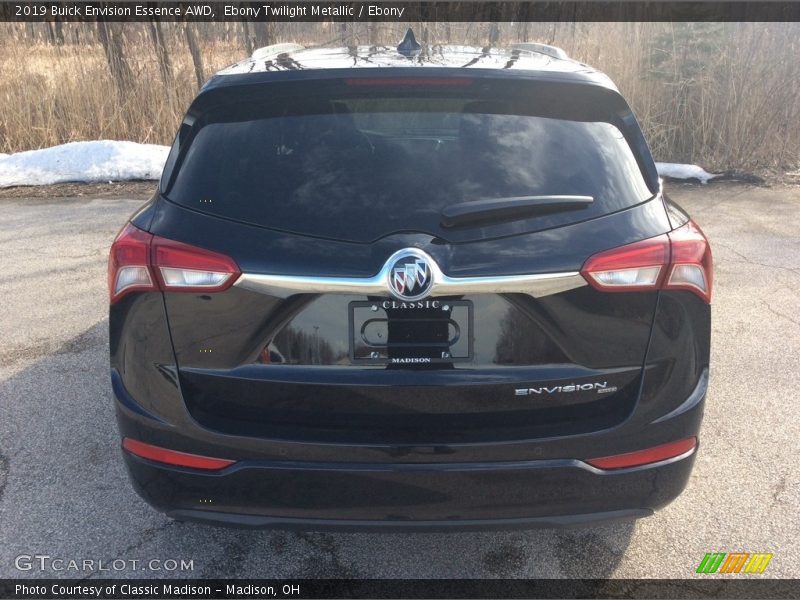 Ebony Twilight Metallic / Ebony 2019 Buick Envision Essence AWD
