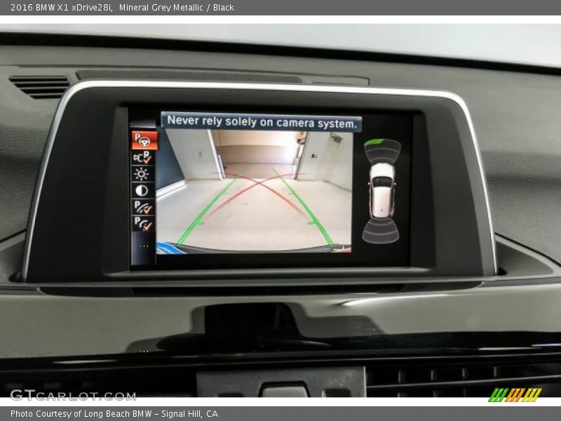 Mineral Grey Metallic / Black 2016 BMW X1 xDrive28i