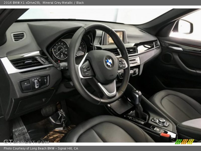 Mineral Grey Metallic / Black 2016 BMW X1 xDrive28i