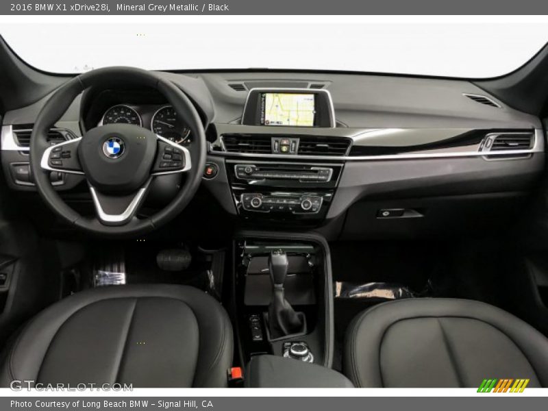 Mineral Grey Metallic / Black 2016 BMW X1 xDrive28i