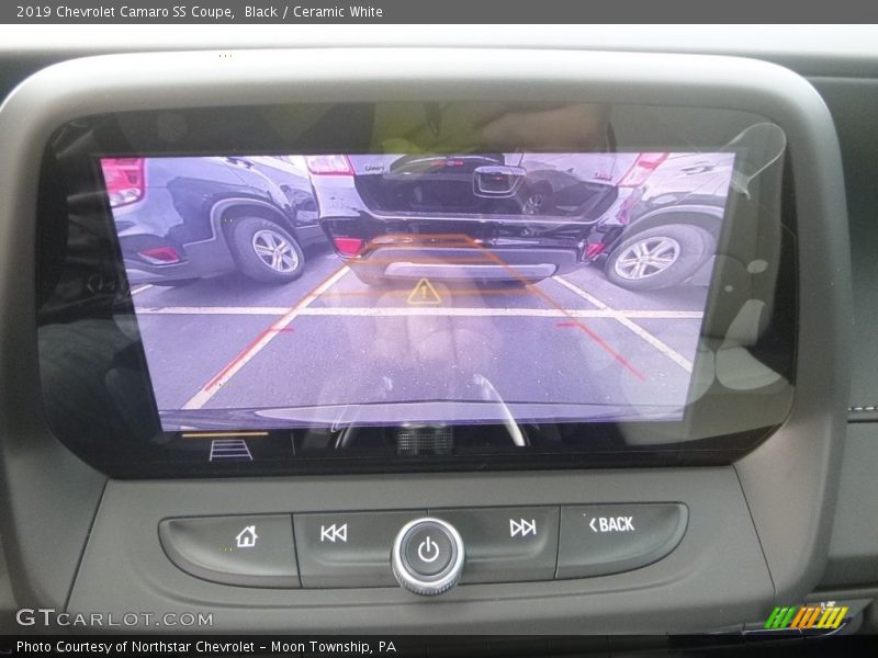 Black / Ceramic White 2019 Chevrolet Camaro SS Coupe