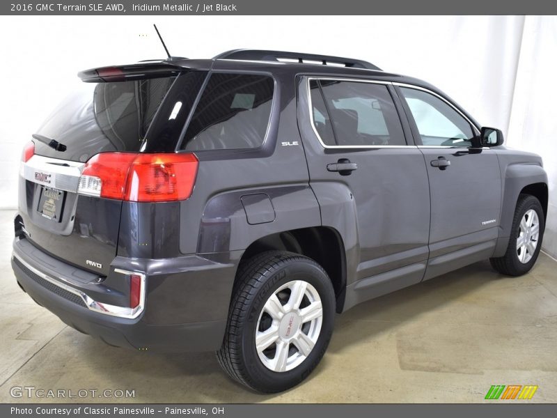 Iridium Metallic / Jet Black 2016 GMC Terrain SLE AWD