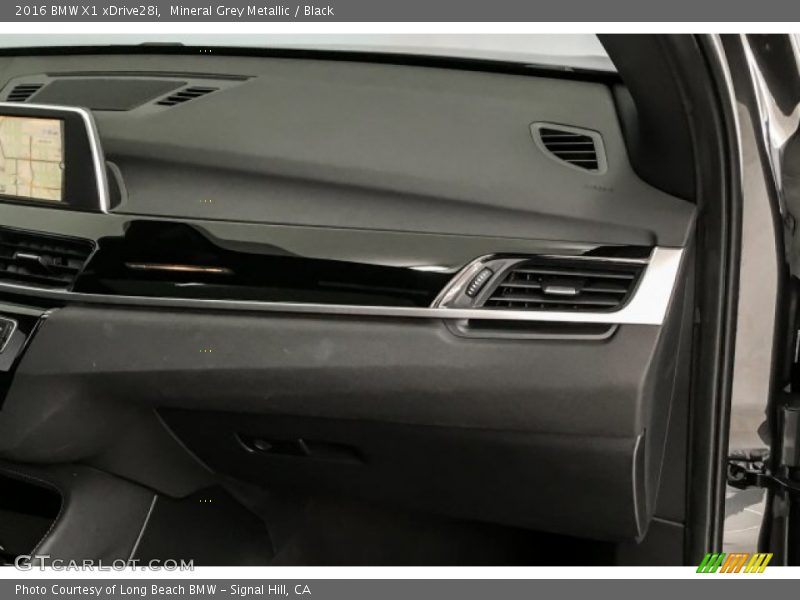 Mineral Grey Metallic / Black 2016 BMW X1 xDrive28i