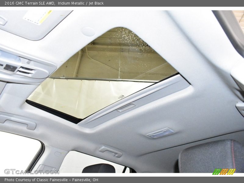 Iridium Metallic / Jet Black 2016 GMC Terrain SLE AWD