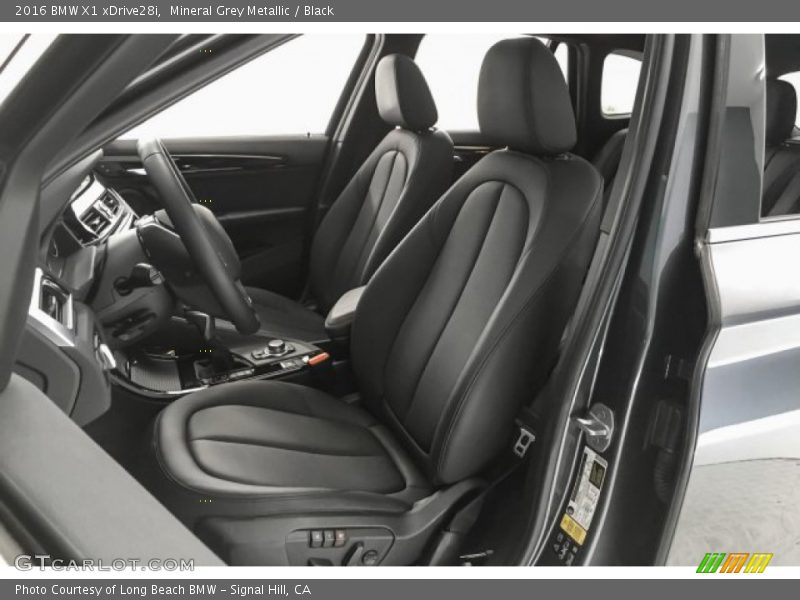 Mineral Grey Metallic / Black 2016 BMW X1 xDrive28i