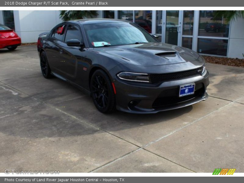 Granite Pearl / Black 2018 Dodge Charger R/T Scat Pack