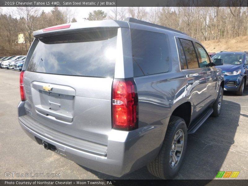 Satin Steel Metallic / Jet Black 2019 Chevrolet Tahoe LS 4WD