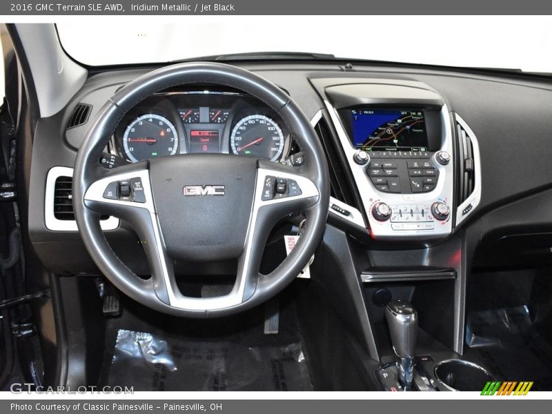 Iridium Metallic / Jet Black 2016 GMC Terrain SLE AWD
