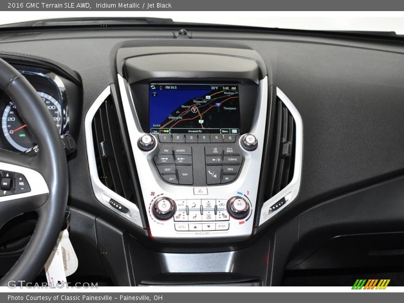 Iridium Metallic / Jet Black 2016 GMC Terrain SLE AWD