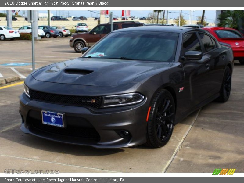 Granite Pearl / Black 2018 Dodge Charger R/T Scat Pack
