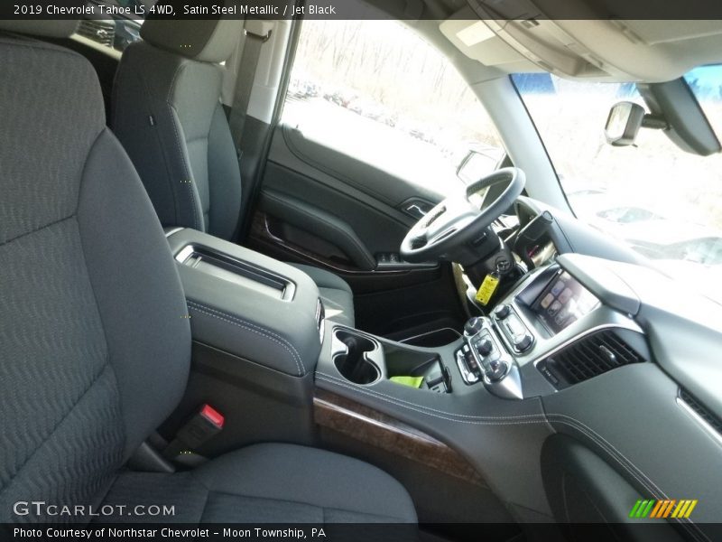 Satin Steel Metallic / Jet Black 2019 Chevrolet Tahoe LS 4WD