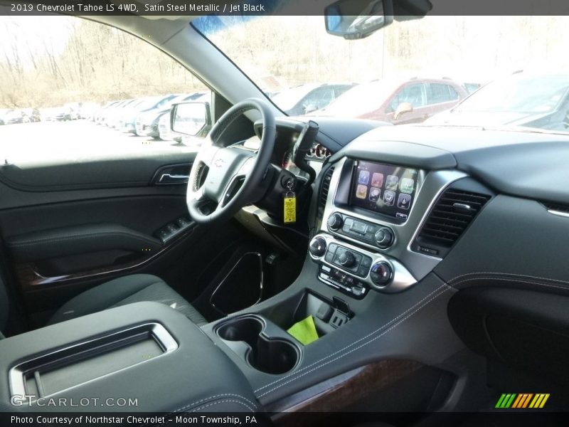 Satin Steel Metallic / Jet Black 2019 Chevrolet Tahoe LS 4WD
