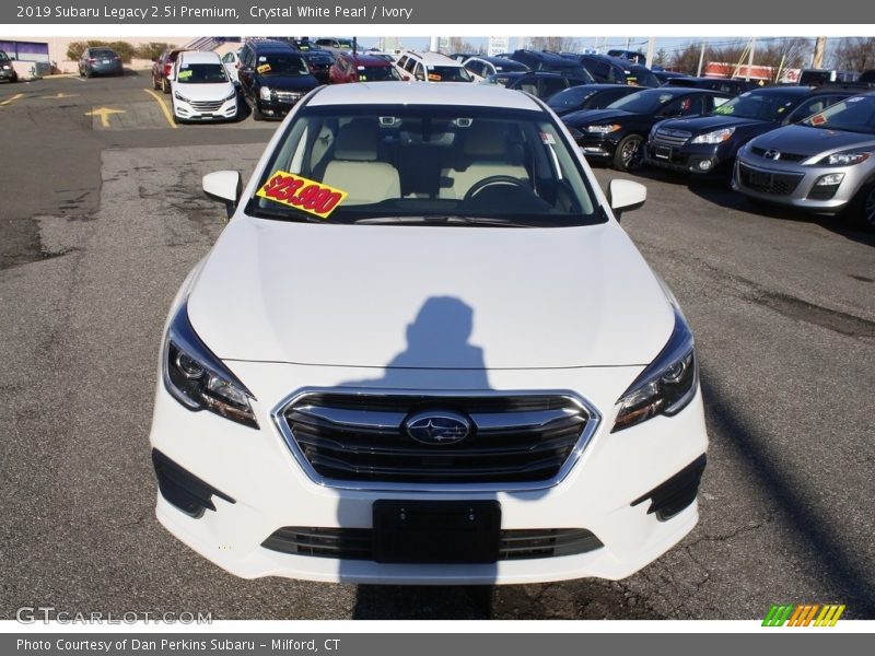 Crystal White Pearl / Ivory 2019 Subaru Legacy 2.5i Premium