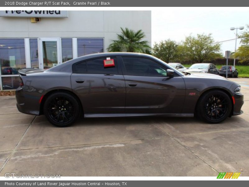 Granite Pearl / Black 2018 Dodge Charger R/T Scat Pack