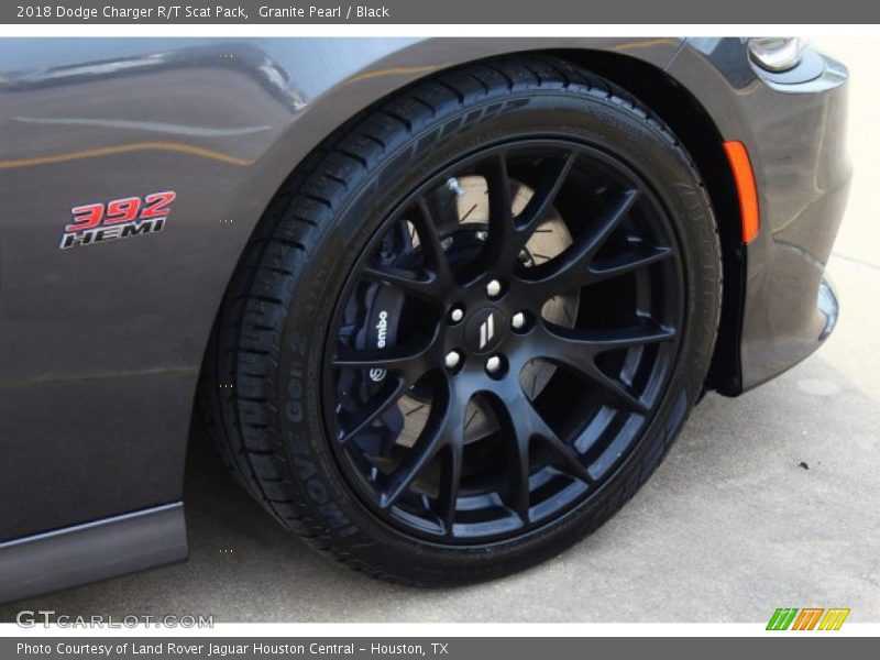Granite Pearl / Black 2018 Dodge Charger R/T Scat Pack