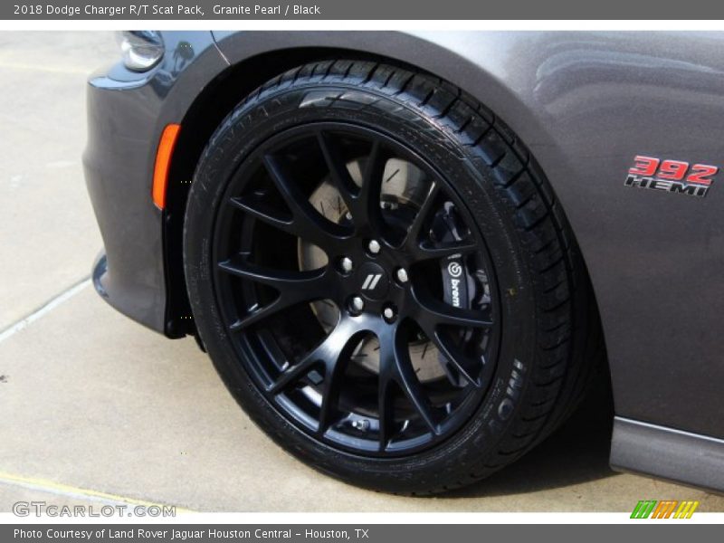Granite Pearl / Black 2018 Dodge Charger R/T Scat Pack