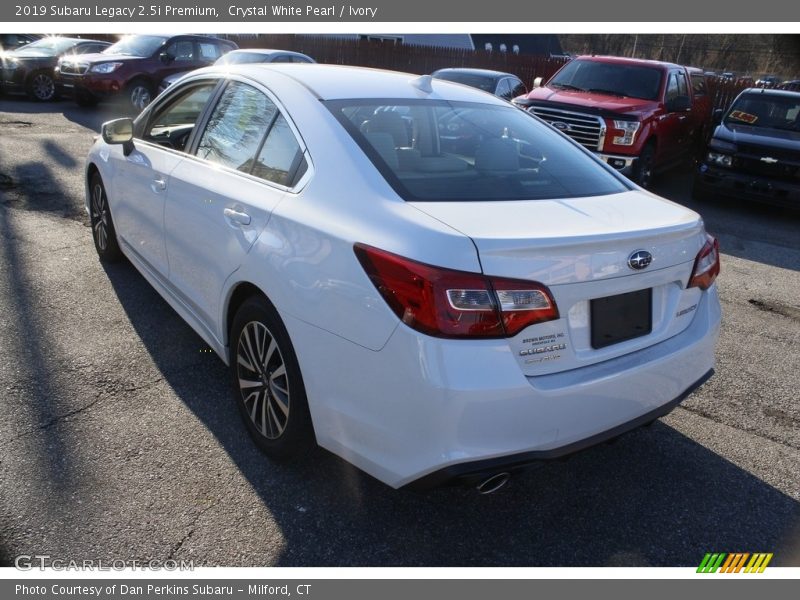 Crystal White Pearl / Ivory 2019 Subaru Legacy 2.5i Premium