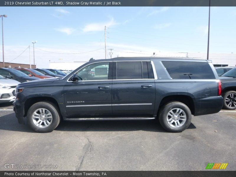 Shadow Gray Metallic / Jet Black 2019 Chevrolet Suburban LT 4WD