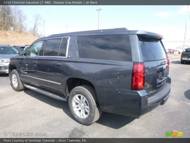 Shadow Gray Metallic / Jet Black 2019 Chevrolet Suburban LT 4WD