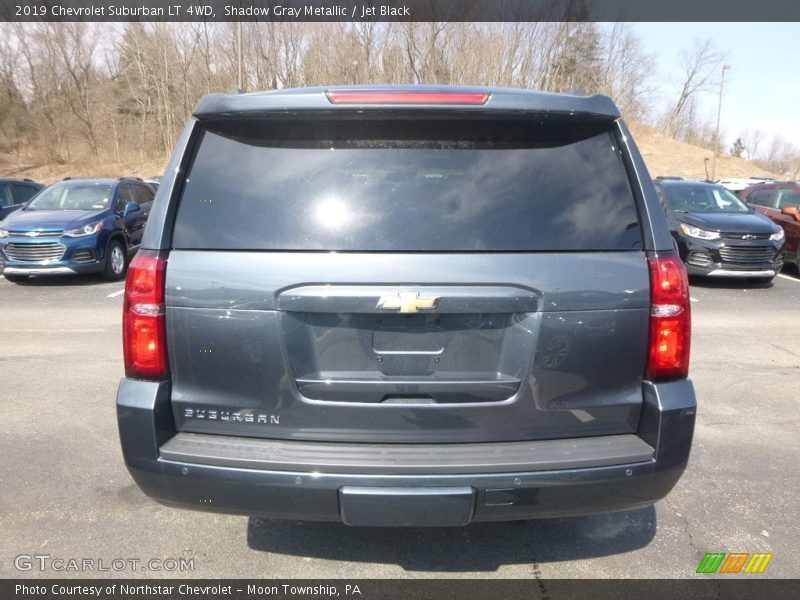 Shadow Gray Metallic / Jet Black 2019 Chevrolet Suburban LT 4WD