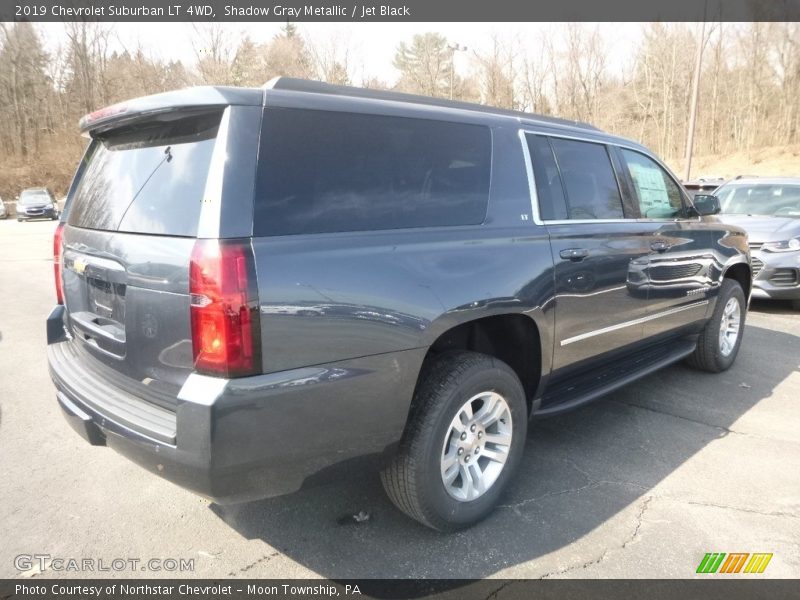 Shadow Gray Metallic / Jet Black 2019 Chevrolet Suburban LT 4WD
