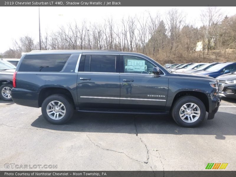 Shadow Gray Metallic / Jet Black 2019 Chevrolet Suburban LT 4WD