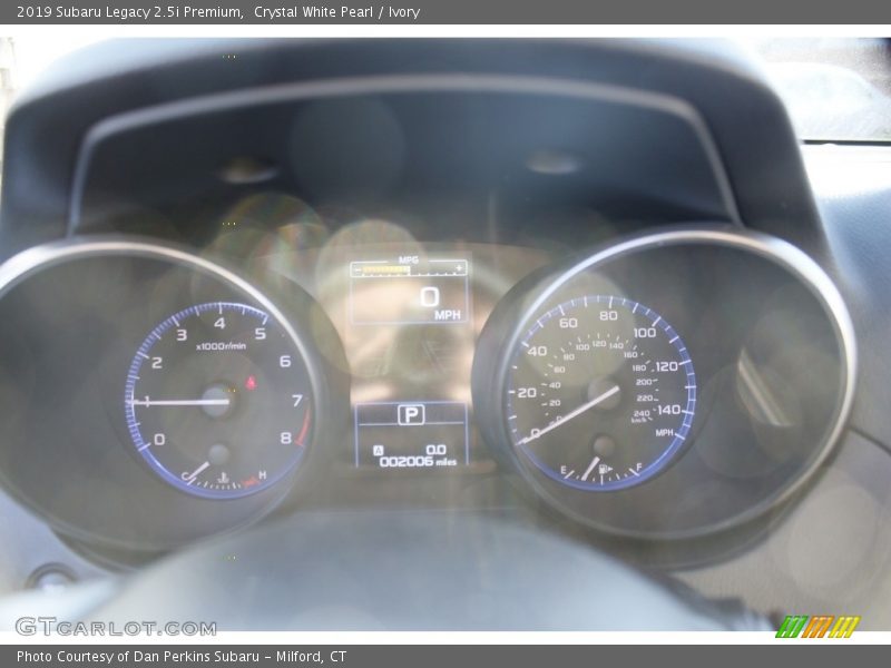 Crystal White Pearl / Ivory 2019 Subaru Legacy 2.5i Premium