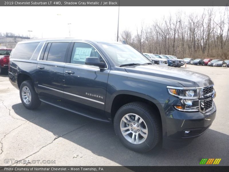 Shadow Gray Metallic / Jet Black 2019 Chevrolet Suburban LT 4WD