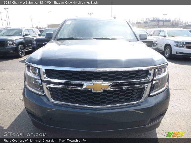 Shadow Gray Metallic / Jet Black 2019 Chevrolet Suburban LT 4WD