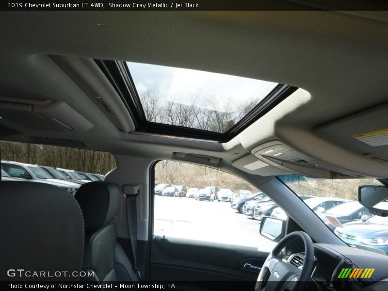Shadow Gray Metallic / Jet Black 2019 Chevrolet Suburban LT 4WD