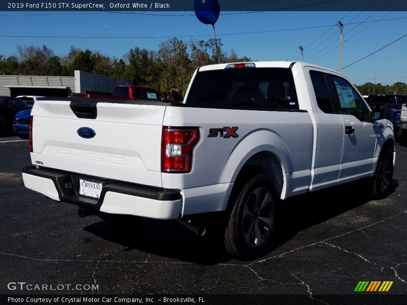 Oxford White / Black 2019 Ford F150 STX SuperCrew