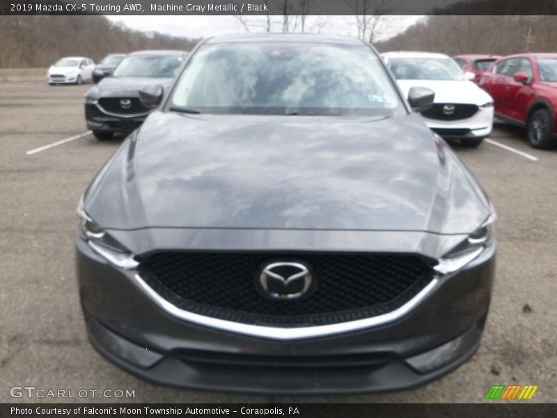 Machine Gray Metallic / Black 2019 Mazda CX-5 Touring AWD