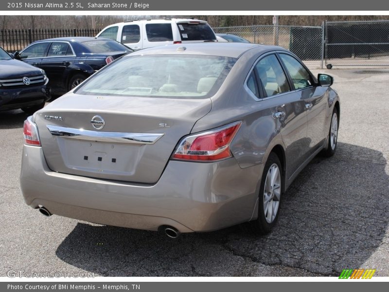 Saharan Stone / Beige 2015 Nissan Altima 2.5 SL