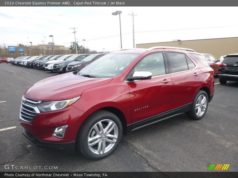 Cajun Red Tintcoat / Jet Black 2019 Chevrolet Equinox Premier AWD