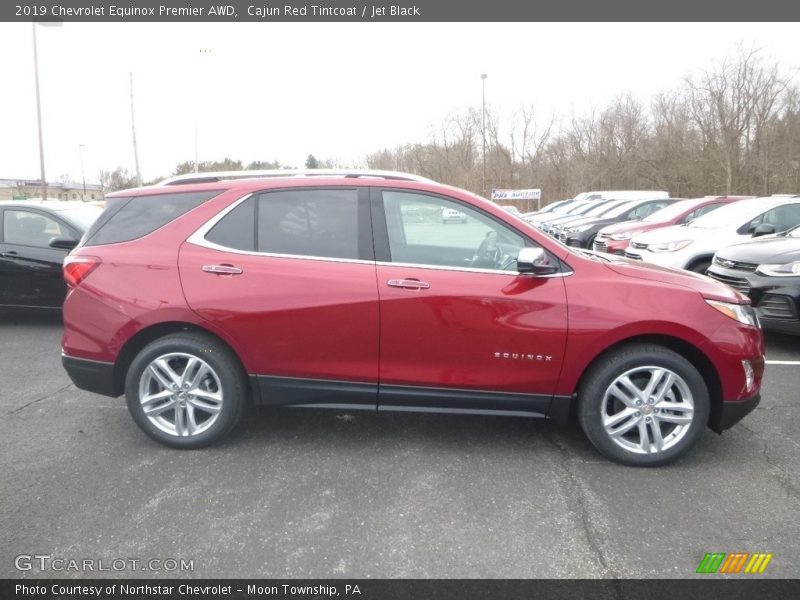 Cajun Red Tintcoat / Jet Black 2019 Chevrolet Equinox Premier AWD