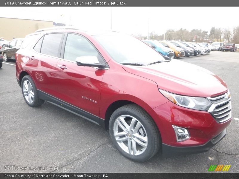 Cajun Red Tintcoat / Jet Black 2019 Chevrolet Equinox Premier AWD