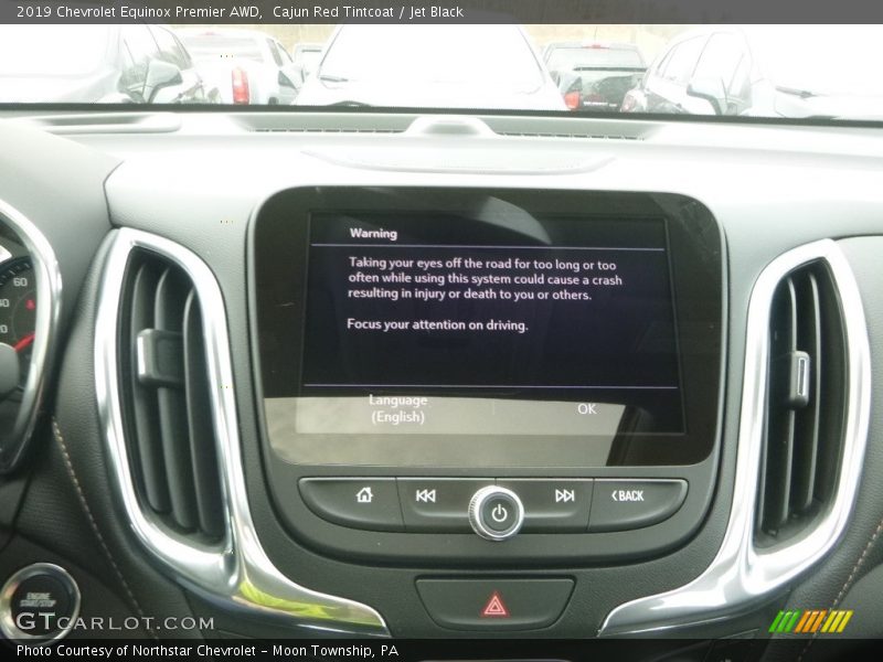 Cajun Red Tintcoat / Jet Black 2019 Chevrolet Equinox Premier AWD