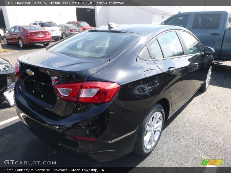 Mosaic Black Metallic / Jet Black/­Galvanized 2019 Chevrolet Cruze LS
