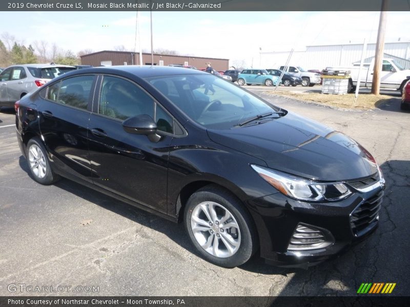 Mosaic Black Metallic / Jet Black/­Galvanized 2019 Chevrolet Cruze LS