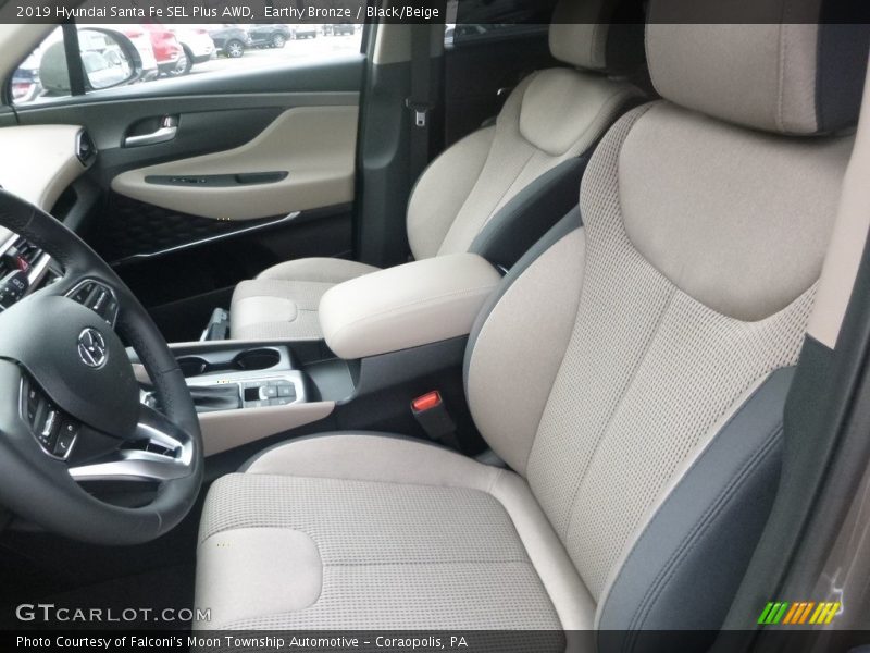 Earthy Bronze / Black/Beige 2019 Hyundai Santa Fe SEL Plus AWD