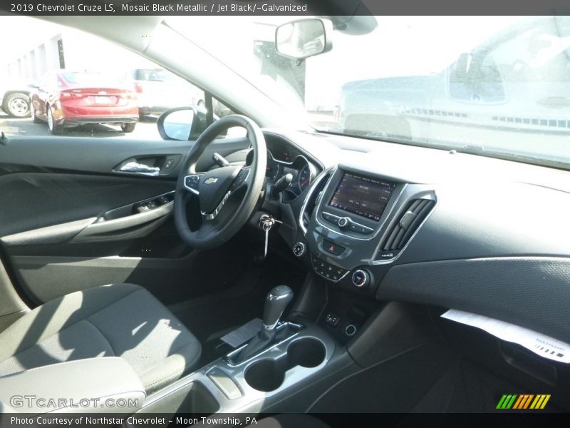 Mosaic Black Metallic / Jet Black/­Galvanized 2019 Chevrolet Cruze LS