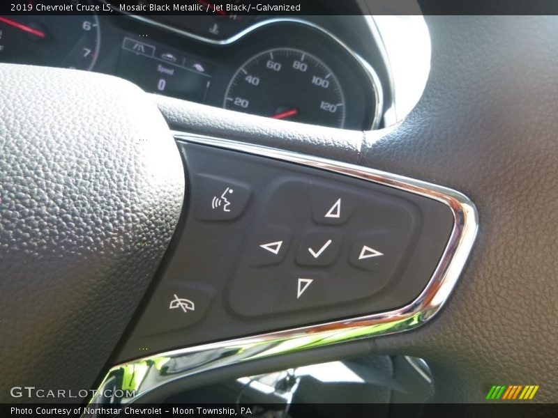 Mosaic Black Metallic / Jet Black/­Galvanized 2019 Chevrolet Cruze LS