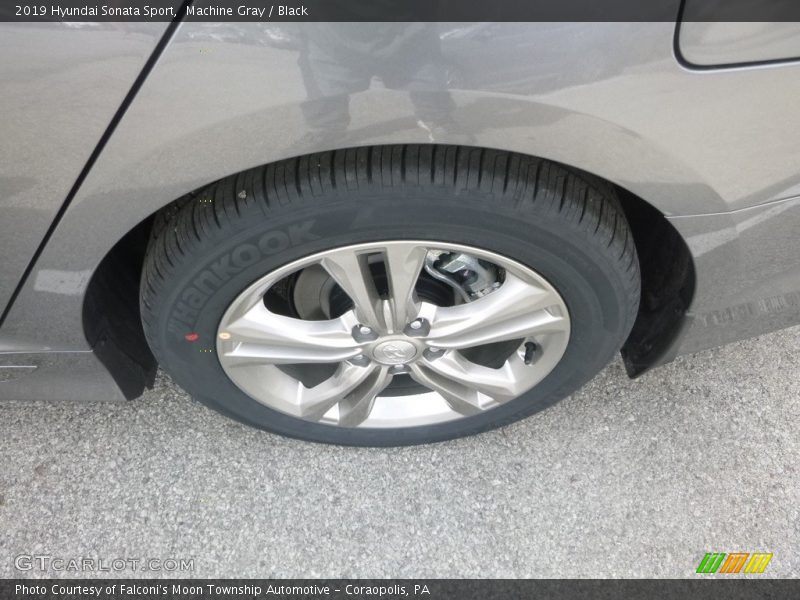 Machine Gray / Black 2019 Hyundai Sonata Sport