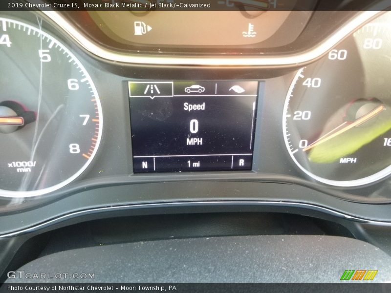 Mosaic Black Metallic / Jet Black/­Galvanized 2019 Chevrolet Cruze LS