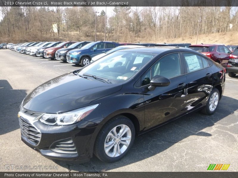 Mosaic Black Metallic / Jet Black/­Galvanized 2019 Chevrolet Cruze LS