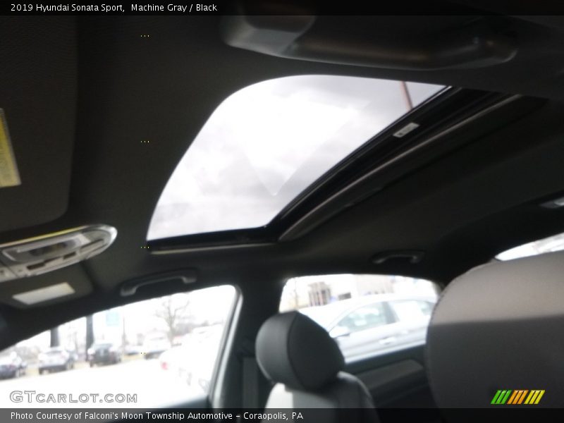 Machine Gray / Black 2019 Hyundai Sonata Sport