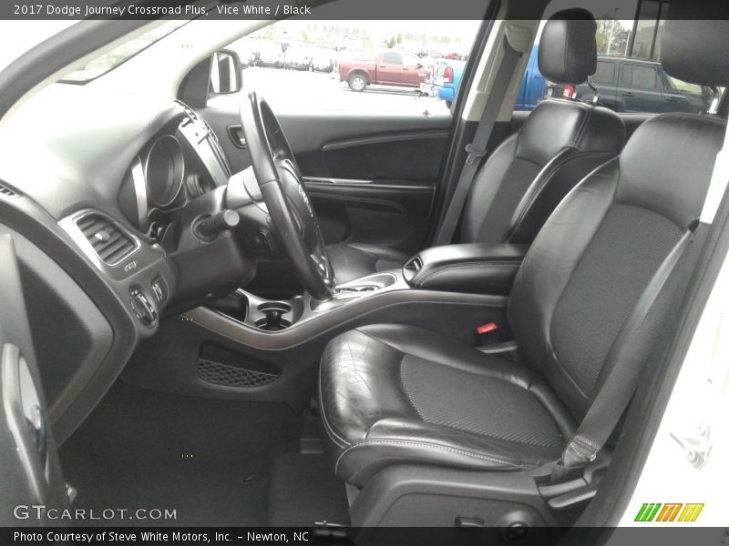 Vice White / Black 2017 Dodge Journey Crossroad Plus